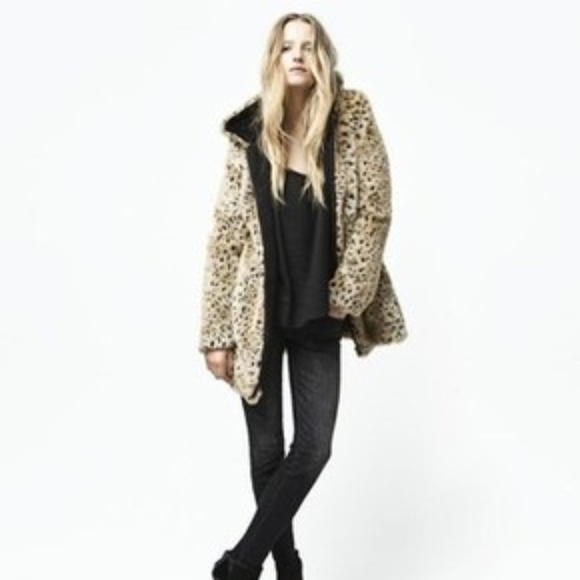 zara cheetah coat